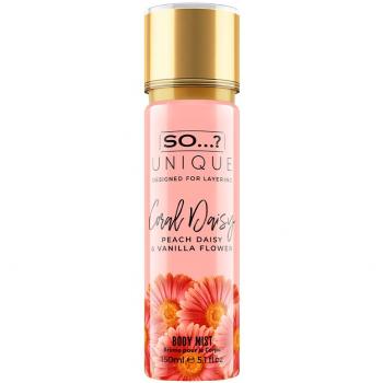 So...? Unique Coral Daisy Body Mist 150ml