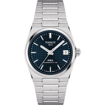 Tissot PRX Powermatic 80 35mm Unisex Automatic Watch - Blue/Silver