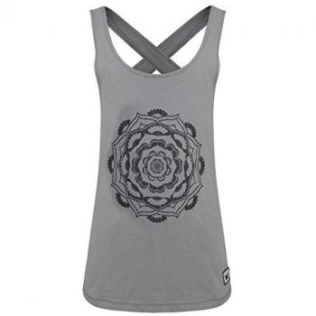 Dare 2b - Camiseta de Manga Corta para niña, niña, DGT397 94FC09, Cloudy Grey, Talla 9-10