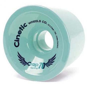 Ruedas Cinetic Crop 70mmx57mm 78A para patines, estampado multicolor, talla única, unisex