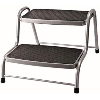 Escalón Doble King XL Brunner - Soporta hasta 150kg, medidas: 55 x 62.5 x H18/38 cm