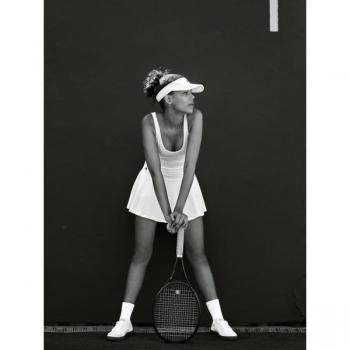 Björn Borg Ace Deep V Tank White, Large