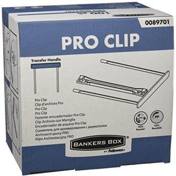 Bankers Box ProClip - Perchas para archivar