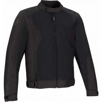 Chaqueta moto Bering RIKO Negro, Negro, S