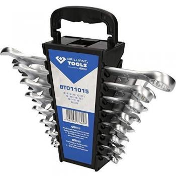 Juego de llaves combinadas Brilliant Tools 15 piezas