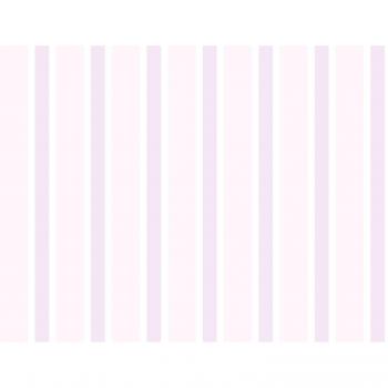 Dandino RY3029-2 Papel Pintado con Diseño Infantil Raya Bicolor, Lila, 60x18x18 cm