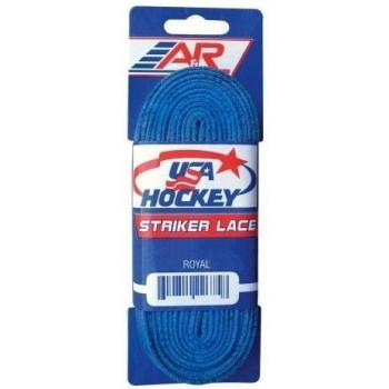 A&R Striker Ice Hockey Skate Laces Heavy Duty Waxless Pro Style Royal Blue 108