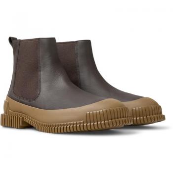 Camper Pix Men's Multicolor Leather Boots - Size 42