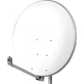 Antena de Satélite Preisner S100-Z, 95 cm, 105 cm, Roja, Aluminio
