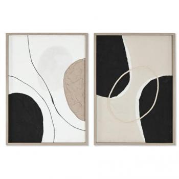 Cuadro Abstracto Urbano Home ESPRIT 50 x 3,5 x 70 cm (2 Unidades)