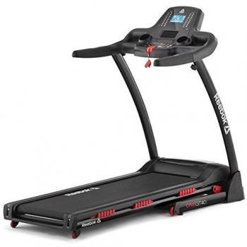 Cinta de Correr Reebok GT40S - Tapis Roulant Negro/Rojo, Talla Única