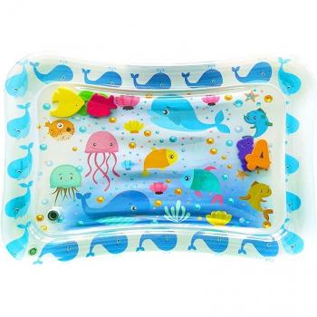 Colchoneta hinchable infantil diseño vida marina
