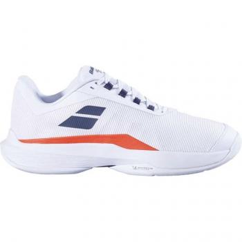 Zapatillas de tenis Babolat Jet Tere 2 AC Hombre Blanco/Coral