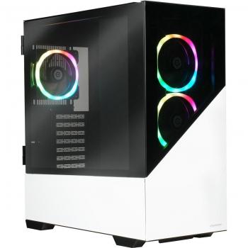 ENERMAXK8 ATX Mid Tower Carcasa para PC de Juegos de Cristal Templado