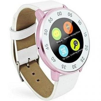 KoTeel 1.33 High Sensitive Capacitive Round Touch Screen Bluetooth Smart Watch Circus Touch Screen Sports Wristwatch Pedometer Remote Camera Facebook/Twitter Reminder for Android and IOS Devices