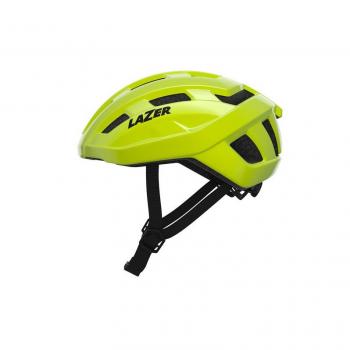 Casco de Ciclismo Lazer Tempo KinetiCore Unisize 54-61 cm Color Amarillo Fluorescente