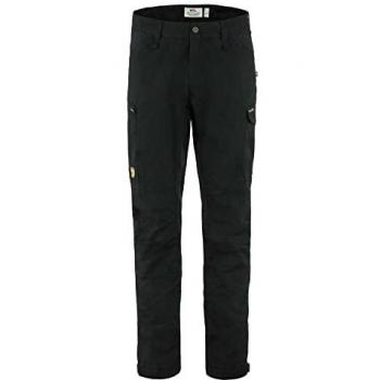 Pantalón Largo Trekking Fjällräven Kaipak Regular Negro Talla 48 G-1000® Eco
