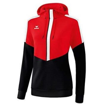 Erima Squad Women's Hoodie Red / Black / White 44