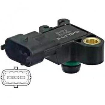 Delphi Sensor de presión del tubo de aspiración PS10155