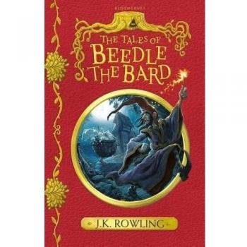 Libro de cuentos The Tales of Beedle The Bard - Edición ilustrada, tapa dura, 128 páginas, colección de relatos del universo Harry Potter, incluye ilustraciones originales y comentarios de Albus Dumbledore