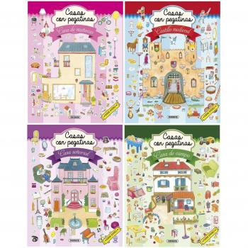 Casas con pegatinas