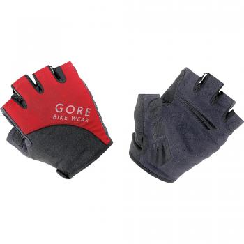 Gore Bike Wear Element Guantes, Hombre, Negro / Rojo, 6