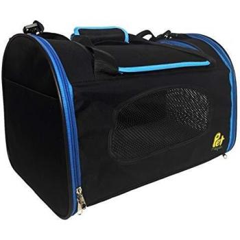 Foldable Pet Carrier Waterproof, Collapsible Soft Pet Transport Bag for Cats and Small Dogs