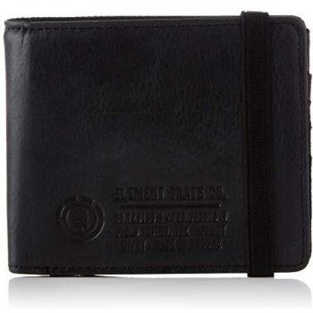 Element Endure: L. II Wallet for Men, Accesorio de Viaje – Cartera para Hombre, Negro