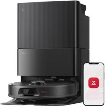 Roborock Qrevo 5AE Robot Aspirador y Friegasuelos con Base de Autovaciado, Potencia 12000 Pa y Mopa FlexiArm