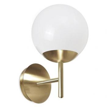 Aplique Novolux Lighting OXY Diámetro 200mm E27 40W Oro Opal