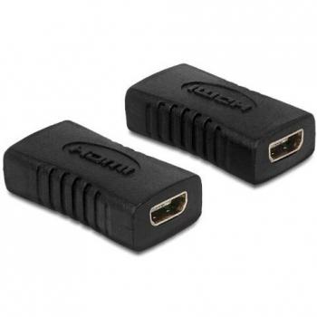 Adaptador HDMI Micro D hembra a HDMI micro D hembra, 2.30 cm, negro, para datos y video
