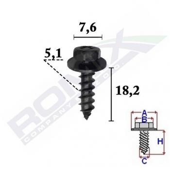 Pinza para tapicería ROMIX C70369 - Herramienta de sujeción, fabricada en acero al carbono, con mango ergonómico antideslizante, capacidad de agarre ajustable, ideal para trabajos de tapicer