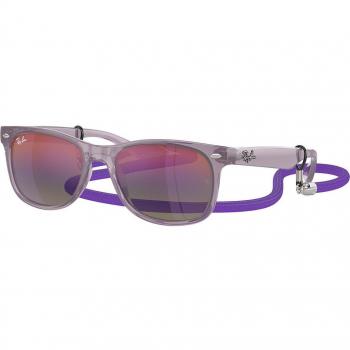 Ray-Ban Junior New Wayfarer RJ9052S 7147B1 47-15 Sunglasses in Opal Purple