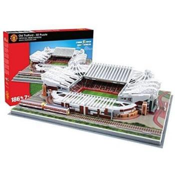 Puzzle 3D Manchester United Old Trafford Estadio - Nanostad, 186 Piezas