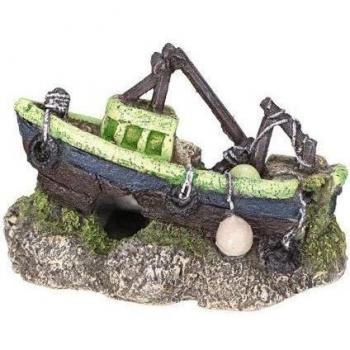 Decoración para Acuario Barco 13 x 6,7 x 8,7 cm