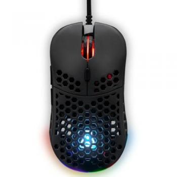 Ratón Gamer Filo RGB 12800 DPI The G-Lab KULT-OXYGEN Negro