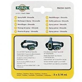 PetSafe Citronella Spray Can Refill for Spray Bark Control Collars and Remote Trainers, 3-Pack