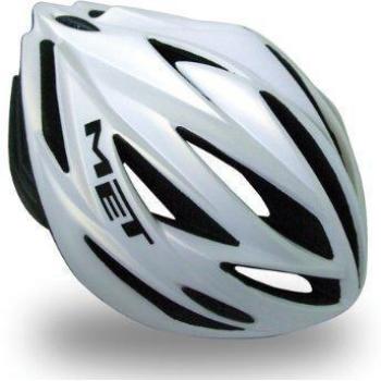 MET Fortissimo - Casco, tamaño 52 - 59 cm, color blanco