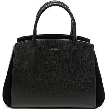 Coccinelle 3GA180180001 - Bolso de mujer de piel granulada, color negro