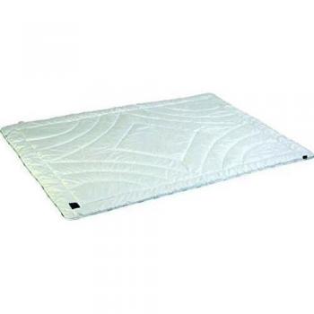 Dormir Kult A1148 Duo de muescas Cotton Smooth Premium Edredón, algodón, color blanco, algodón, blanco, 200 x 140 x 5 cm