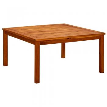 vidaXL Garden Coffee Table 85x85x45 cm Solid Acacia Wood