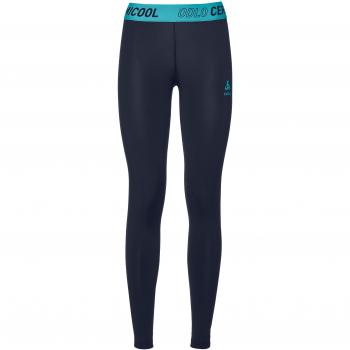 Odlo Ceramicool Pantalones, Mujer, Azul