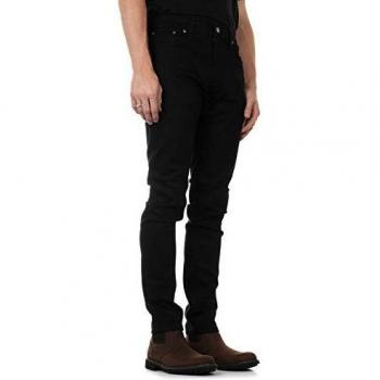 Jeans Nudie Lean Dean Slim Fit Negro 34W x 30L
