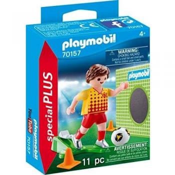 Playmobil 70157 futbolista con el puerto PlayMobil special Plus | F...