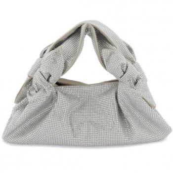 Giuseppe Di Morabito Women's Crystal Embellished Handbag in Beige | Size UNI | 02PSBG009FC0210921CR