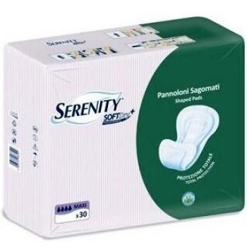 Pañal para Incontinencia Serenity Soft Dry+ Sagomato Maxi con Aloe 30 Piezas