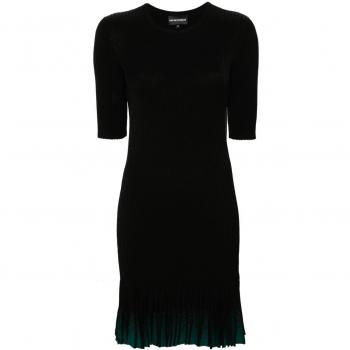 Emporio Armani Women's Short Dress in Black | Size 44 | 6D2ATE2M05Z0999