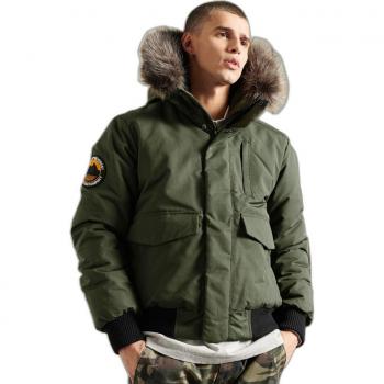 Chaqueta Bomber Superdry Everest Verde Caqui Hombre 3XL