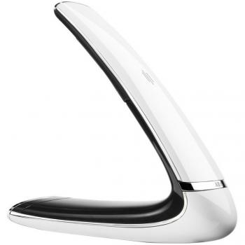 AEG Boomerang 15 - Téléfono inalámbrico DECT con contestador automático, blanco