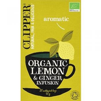 Clipper Organic Lemon & Ginger Infusion 20 bags